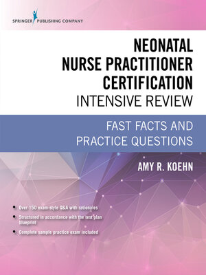cover image of Neonatal Nurse Practitioner Certification Intensive Review